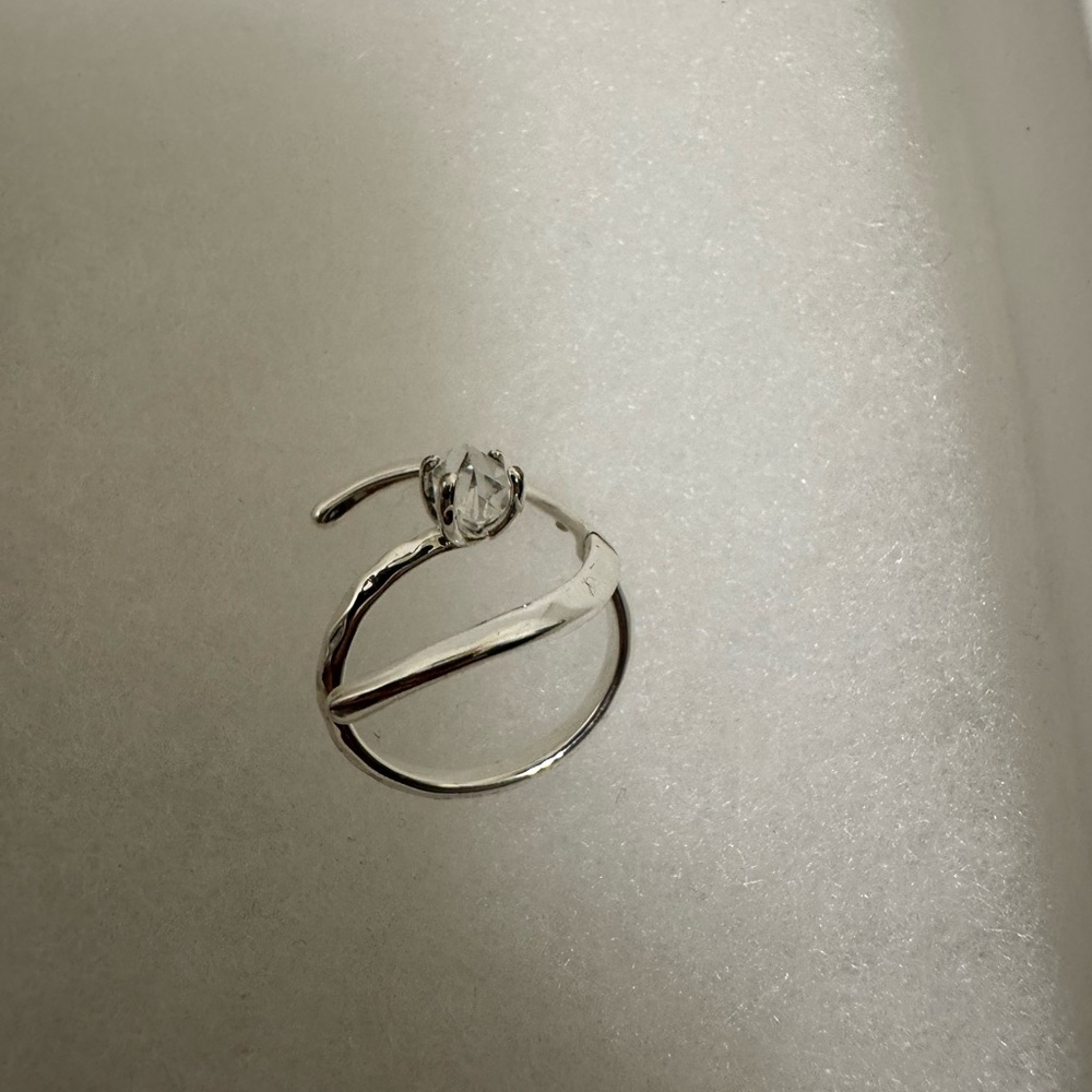 James Michelle Silver Moon Eclipse Herkimer Diamo… - image 6